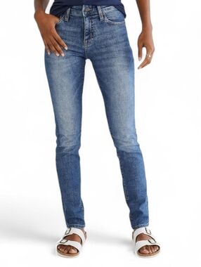Women's Aeropostale Mid Rise Classic Skinny Jeans Stretch Size 6 *SHORT*